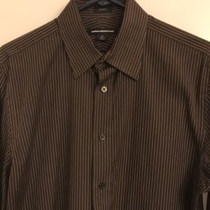 Express button down men’s dress shirt size Medium